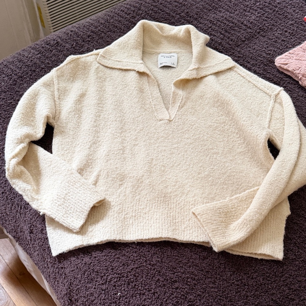 A&F Collared Sweater